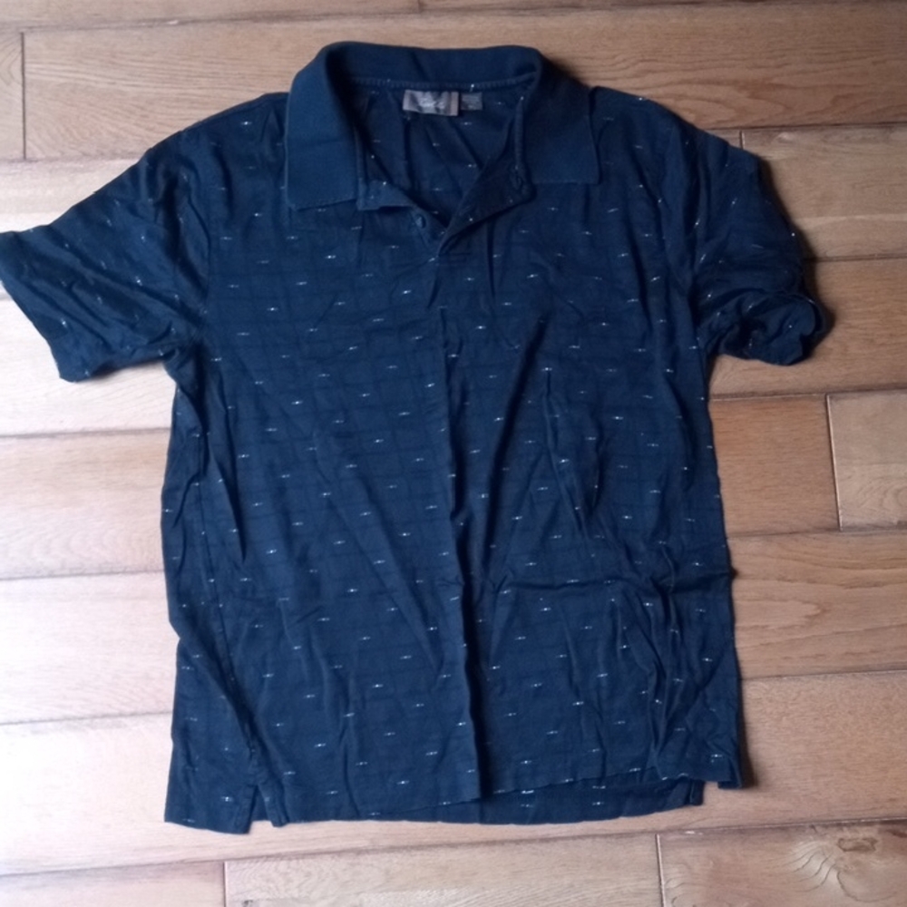 Tasso Elba Dark Blue Polo Shirt